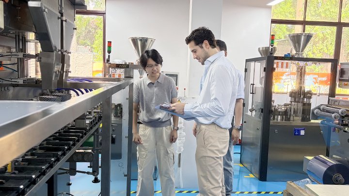 doypack machine spain client