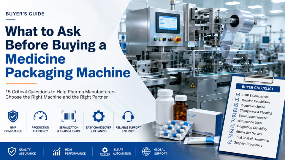 medicine packaging machine buying guide