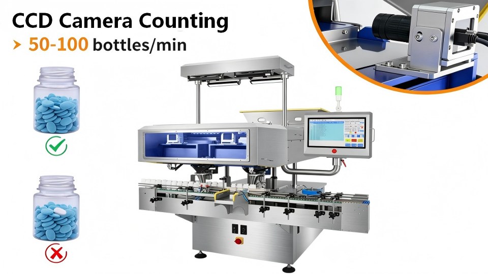 Jinlu Packing AI Vision Counting Machine CCD Camera Counting