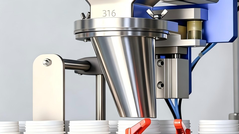 Jinlu Packing AI Vision Counting Machine - 316 L Stainless Steel & Food-Grade Material