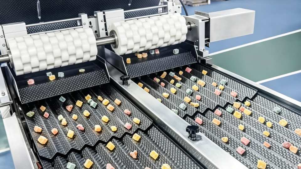Jinlu Packing AI Vision Counting Machine Teflon-Coated Vibratory Plates & Material Separation Roller