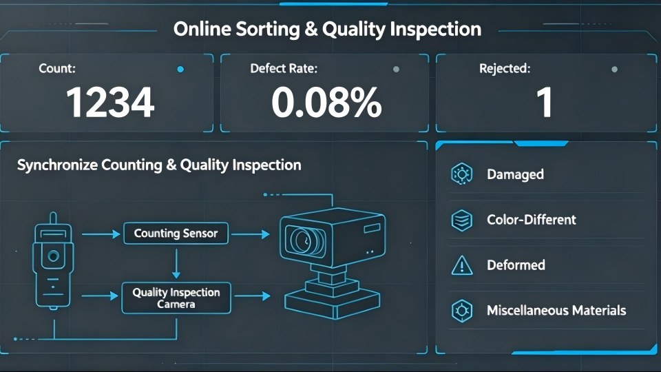 Synchronize Counting & Quality Inspection