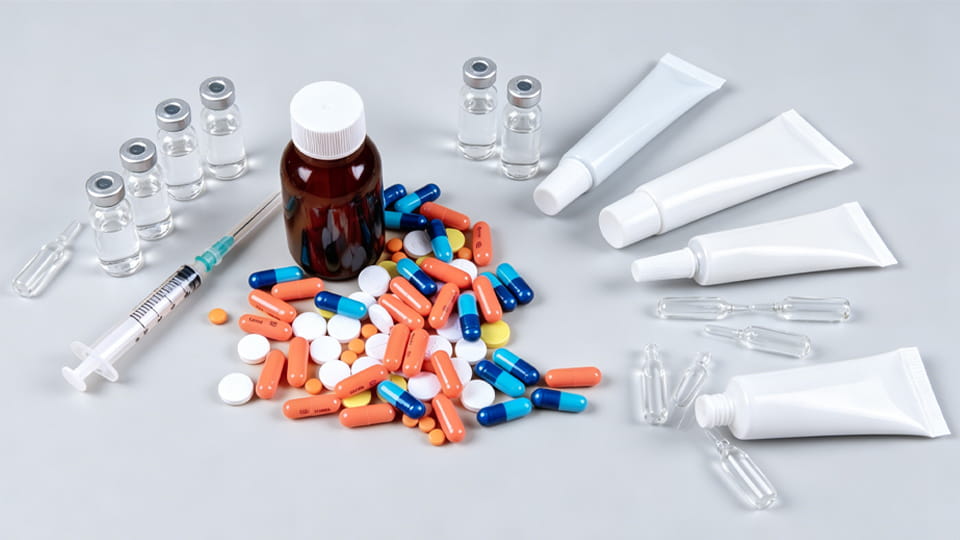 Finished Pharmaceutical Product – tablets, capsules, syrups, injections, etc.