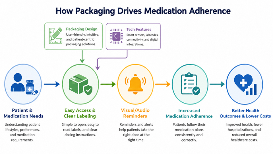How Packaging Helps Improve Medication Adherence
