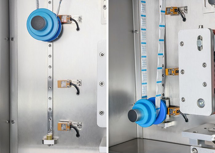 Photoelectric Tracking Point in desiccant inserter