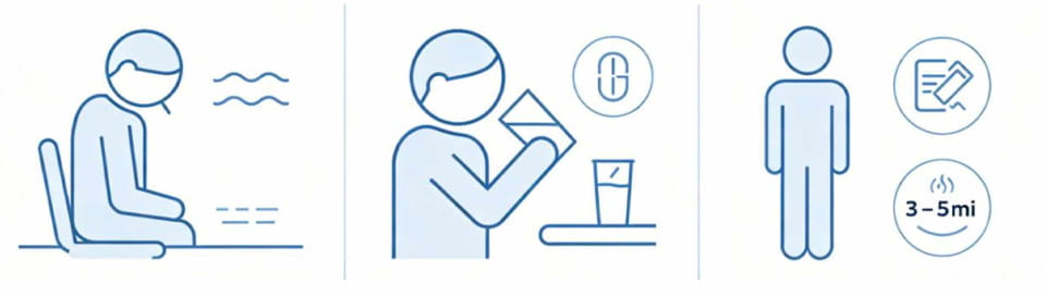 Standard Swallowing Posture and Methods