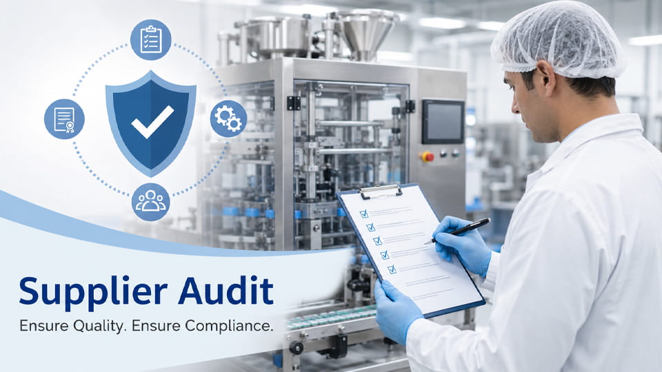 Supplier Audit of Pharmaceutical Equipment Manufacturers