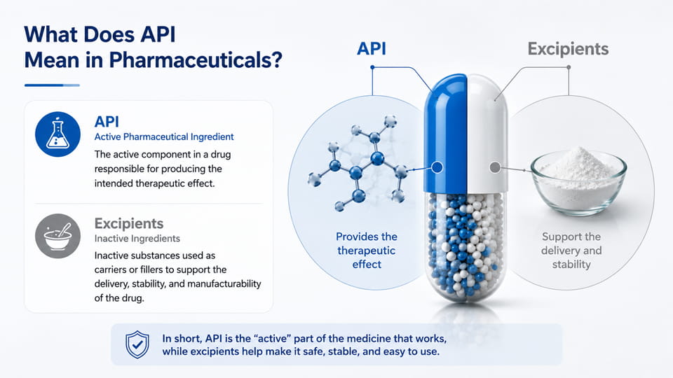 What Does API Mean in Pharmaceuticals