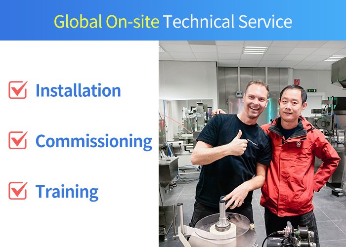 global onsite gummy packaging support