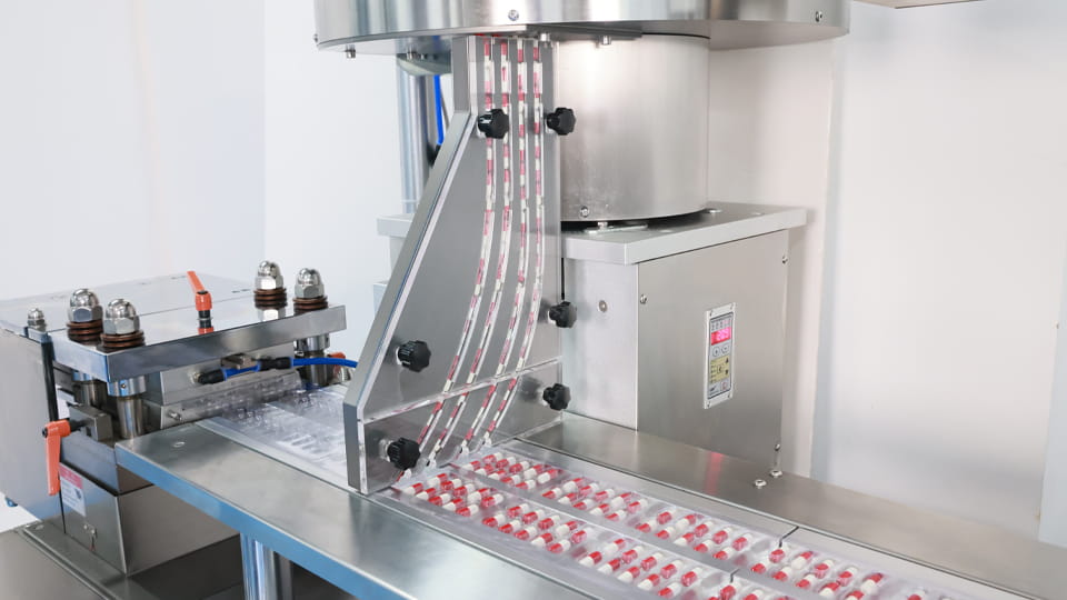 jinlu DPP-180 pro blister packing machine feeder