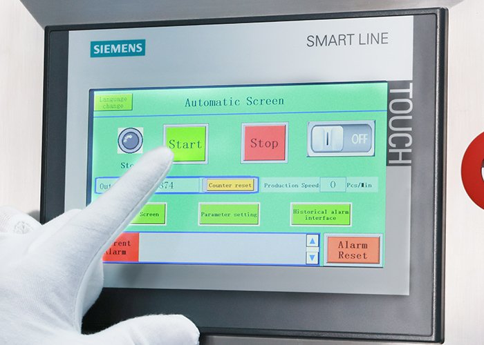 siemens plc in desiccant inserter