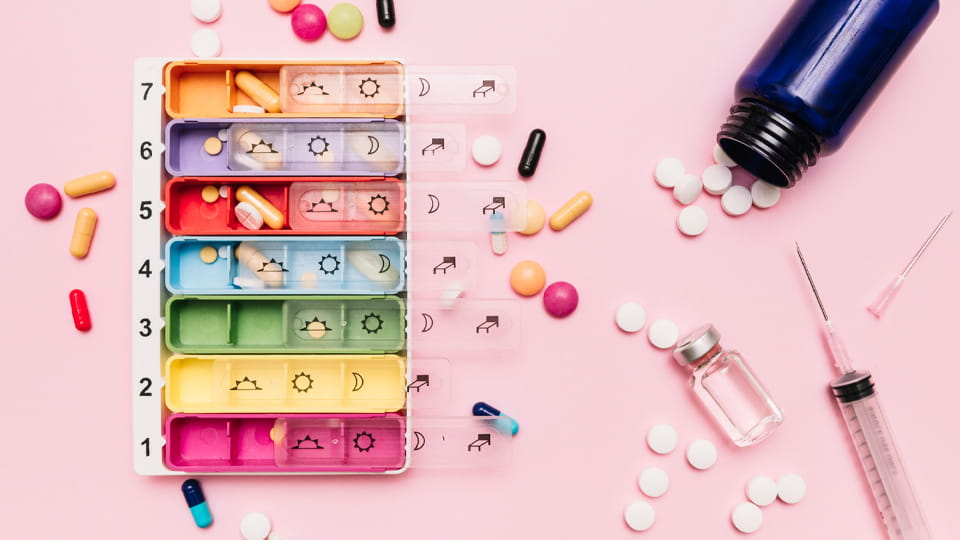 Dosette Box(pill organizer)
