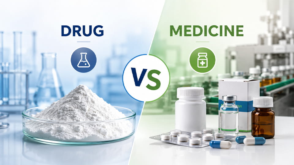 Drug vs Medicine-Key Differences