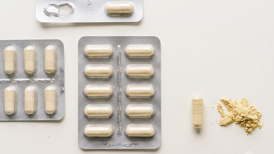 Fiber powder is encapsulated and packed in blister cards for convenience