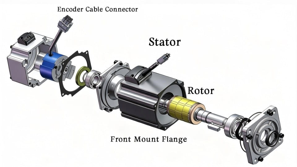 Components of a Mini Servo Motor