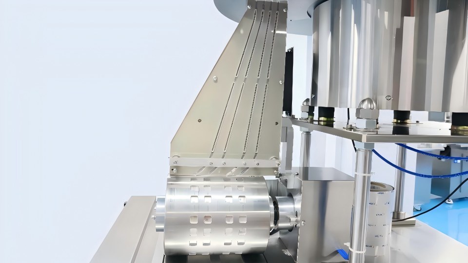 Rotary Drum Feeder with Guide Rails