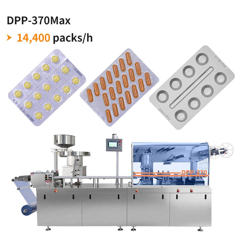 flat plate automatic blister packing machine