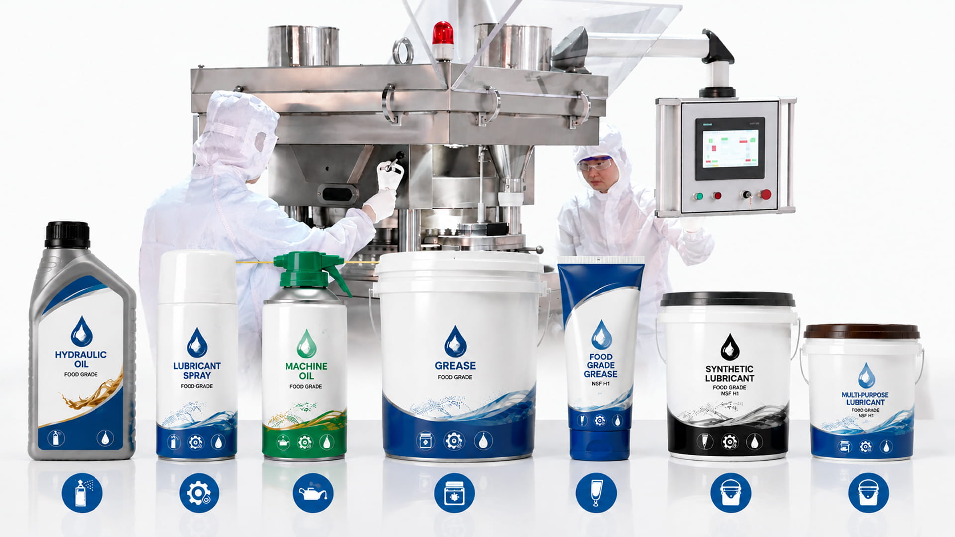 Types of Lubricants Used in Pharmaceutical Equipments