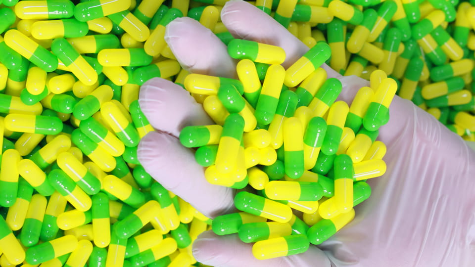 Capsule samples for diagnosing capsule fill weight variation