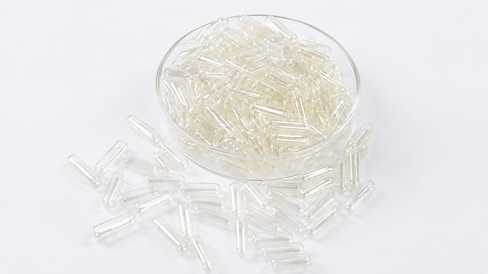 HPMC hard-shell plant-based capsules made from hypromellose