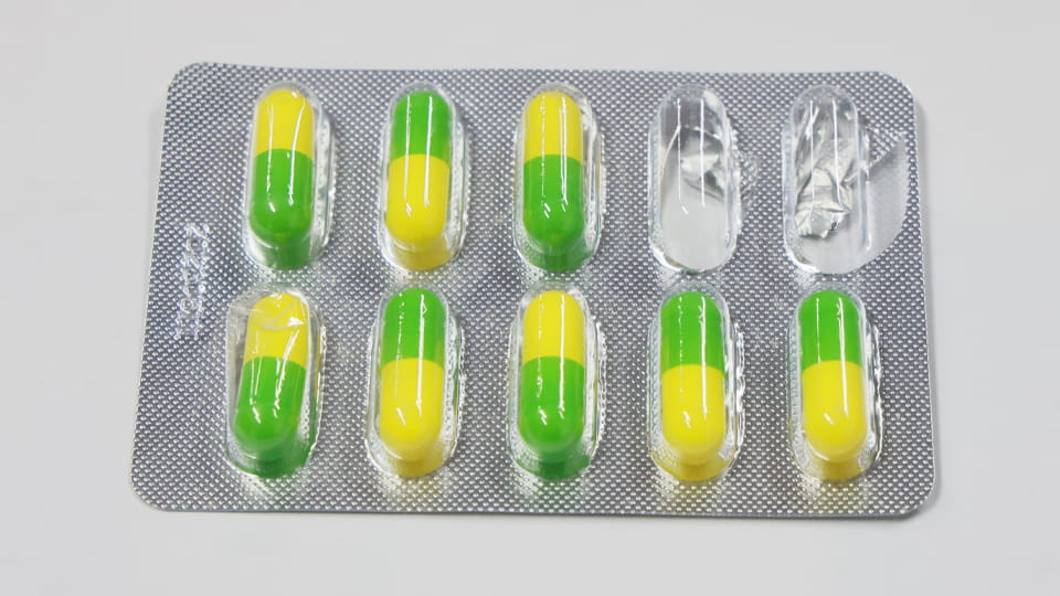 Push-Through Foil blister packs