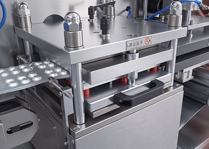 alu alu cold forming station in blister machine
